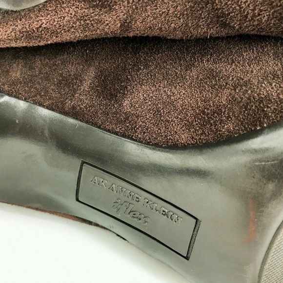 Anne Klein iflex Caroline Womens Size 8.5 Brown Suede Ankle Tassel Zip Booties‎ - Picture 10 of 10